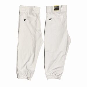 (2) Easton Rival+ Knicker Pants Adult Men's White Large 1-NWT Pair & 1 Used READ